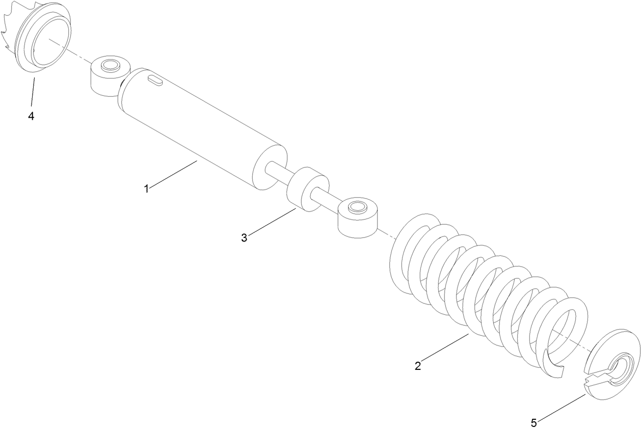 Coil Over Shock Assembly No. 120-7616