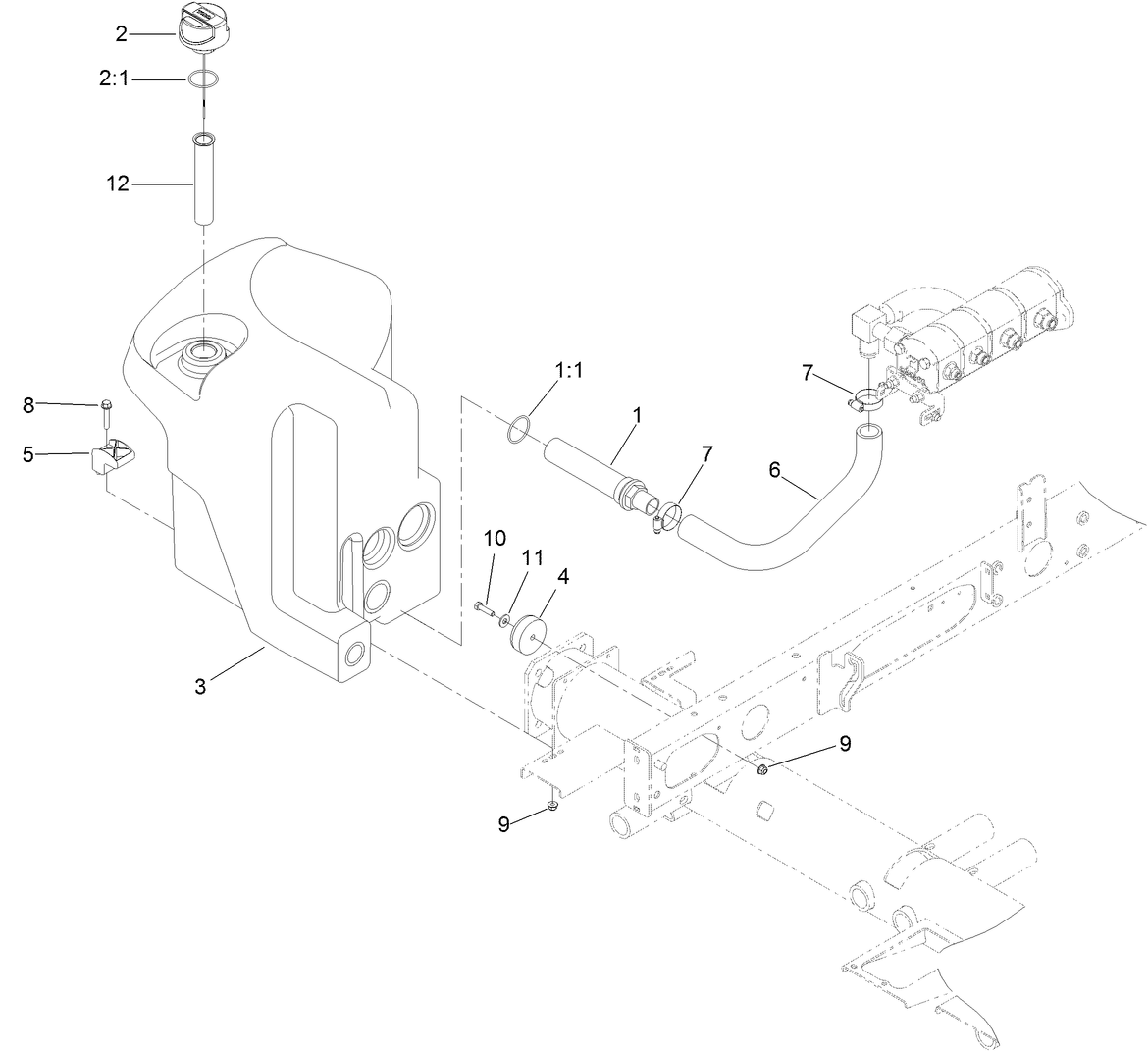 Hydraulic Tank Assembly
