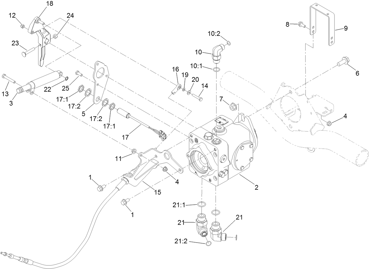 Traction Pump Assembly