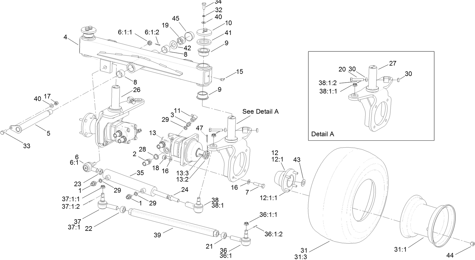 Rear Axle Assembly