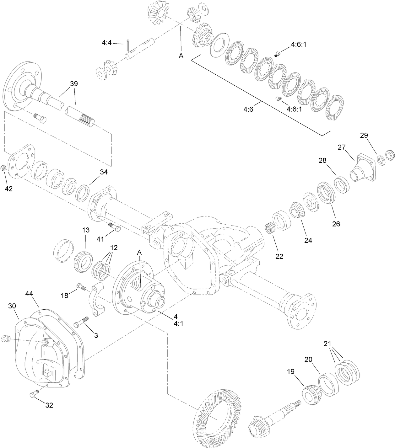 Drive Axle Assembly No. AU110858A1-03