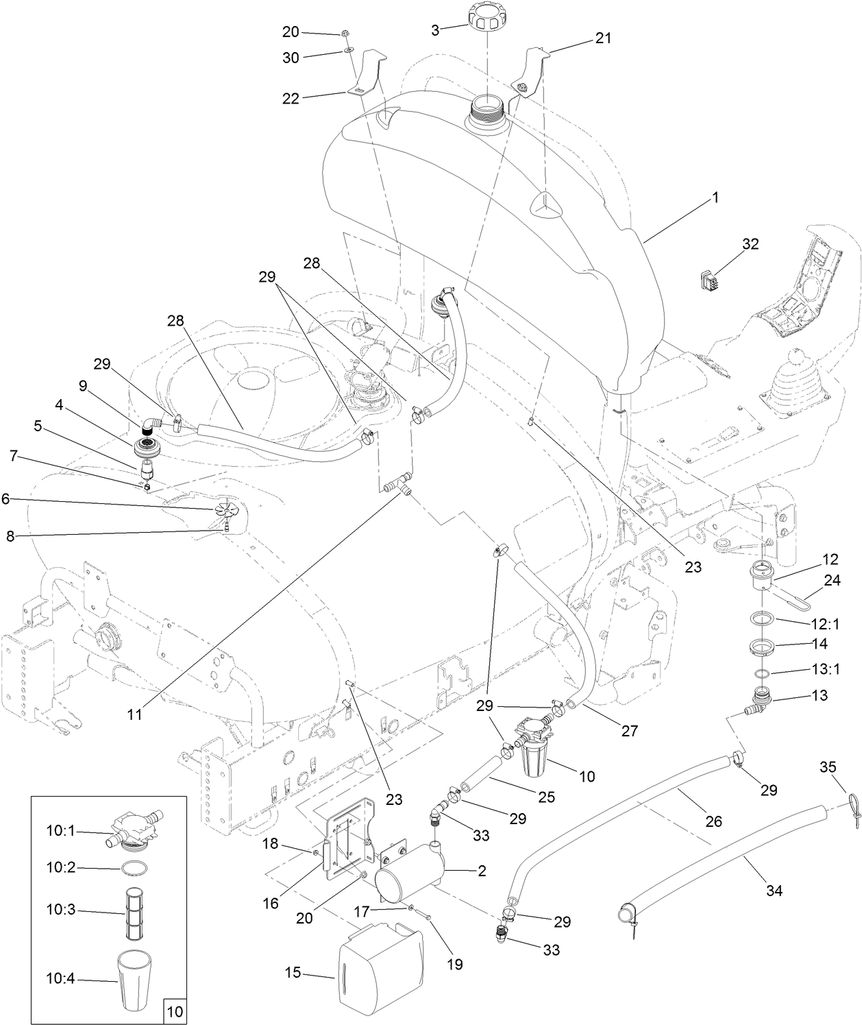 Tank Clean Rinse Kit