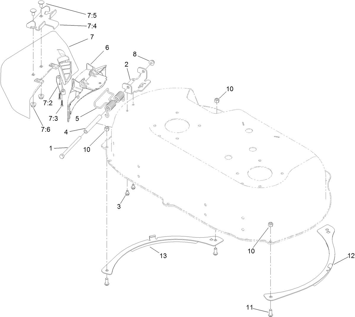 Side Discharge Chute Assembly