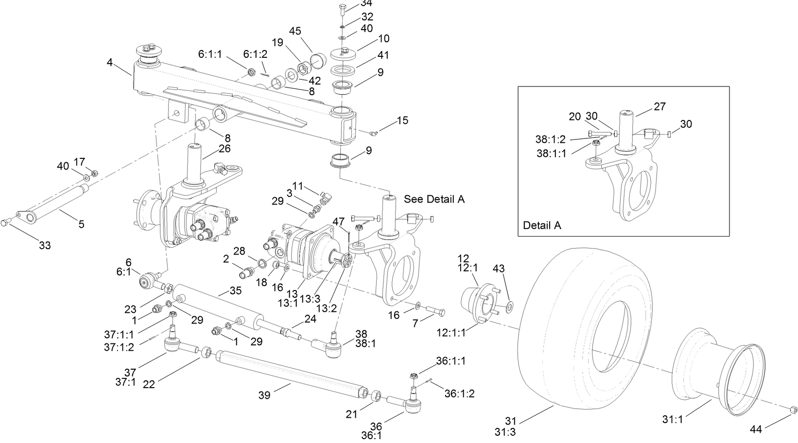 Rear Axle Assembly