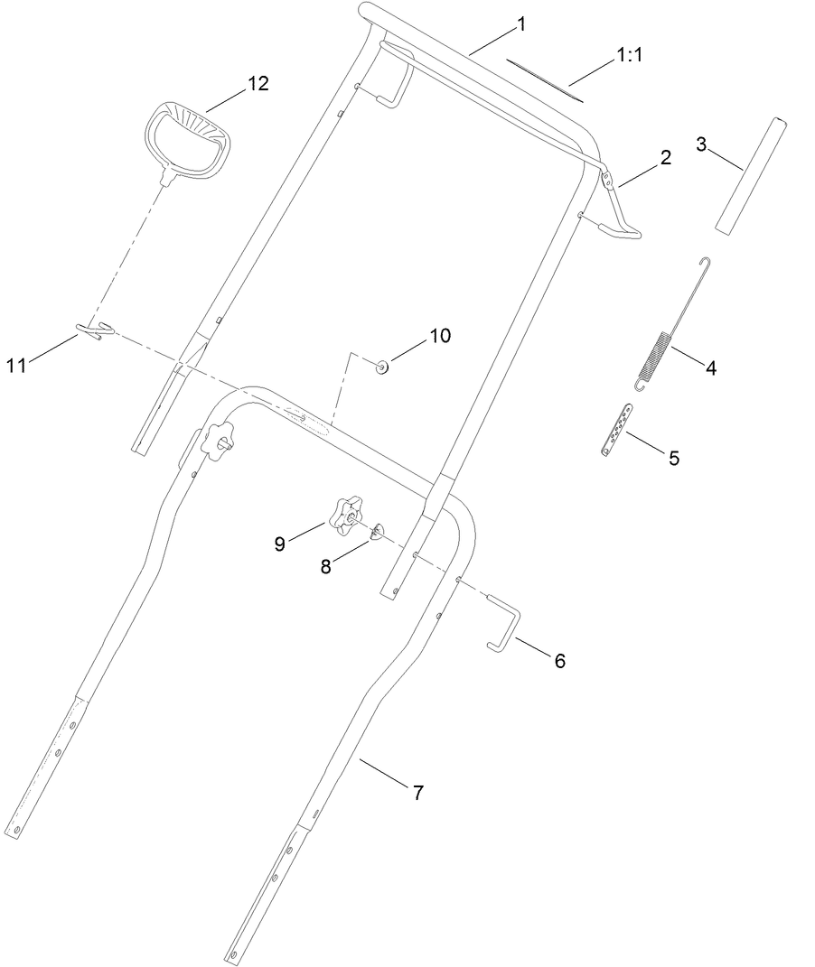 Upper Handle Assembly