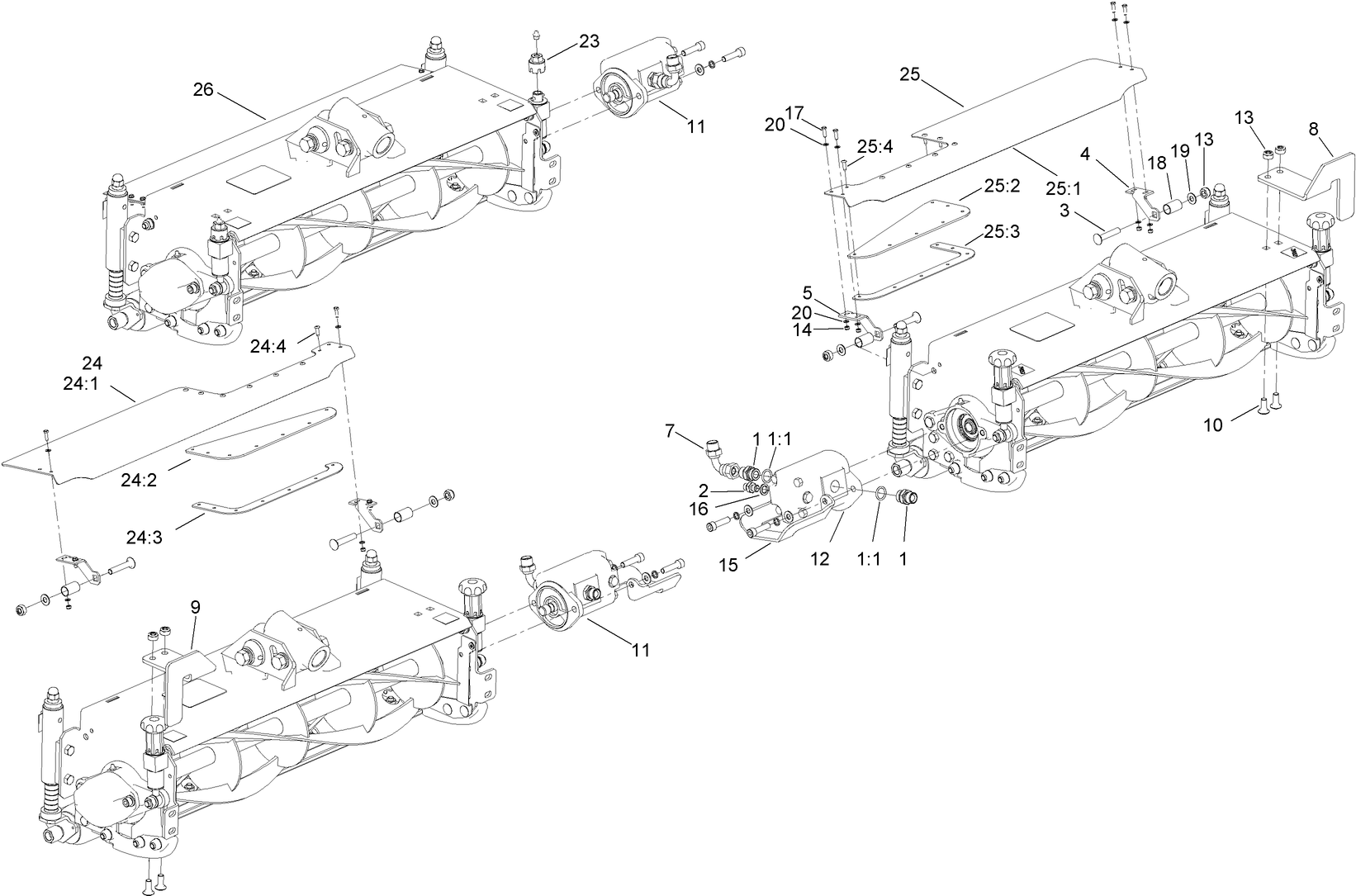 Cutter Component Assembly
