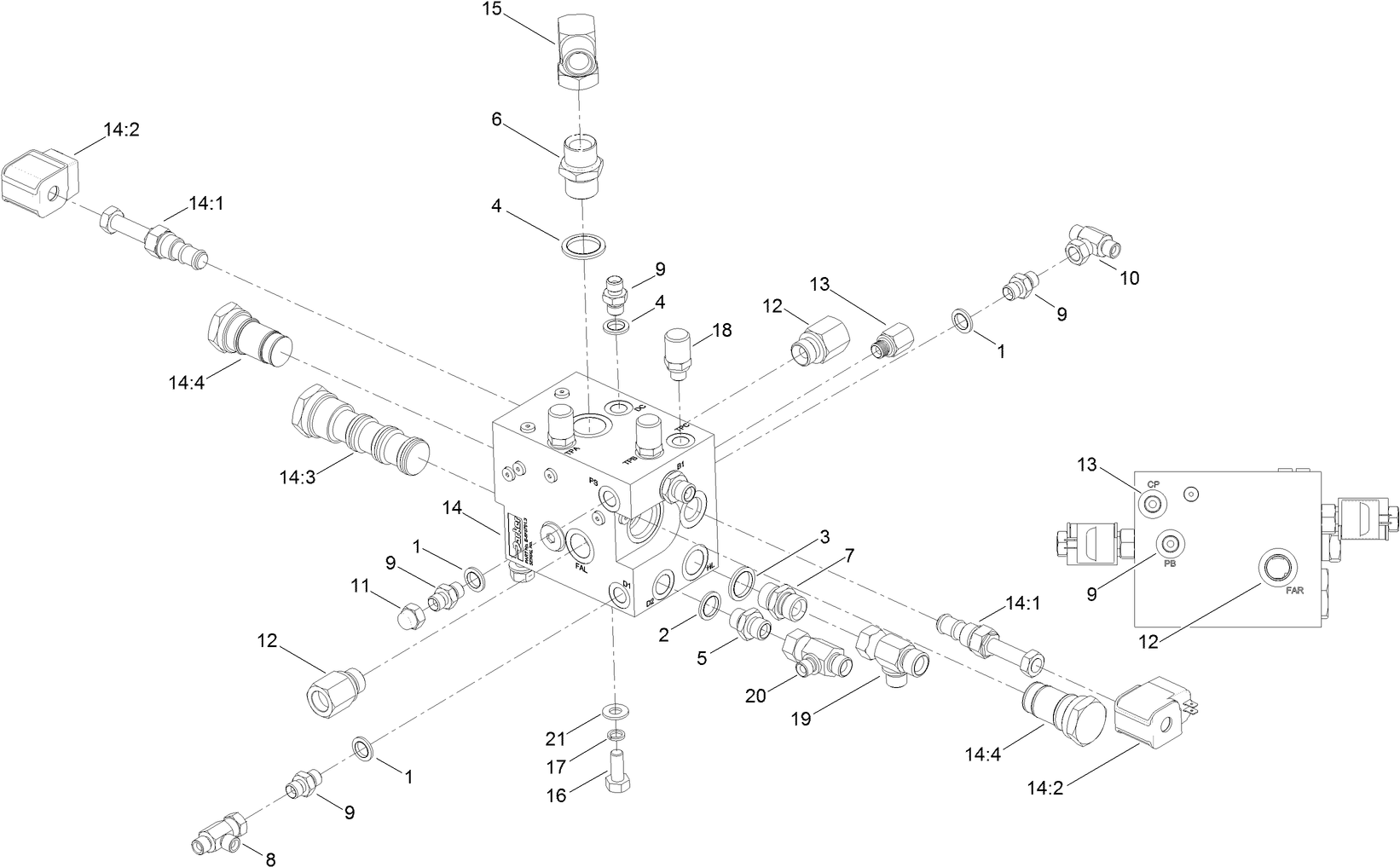 Transmission Manifold Assembly
