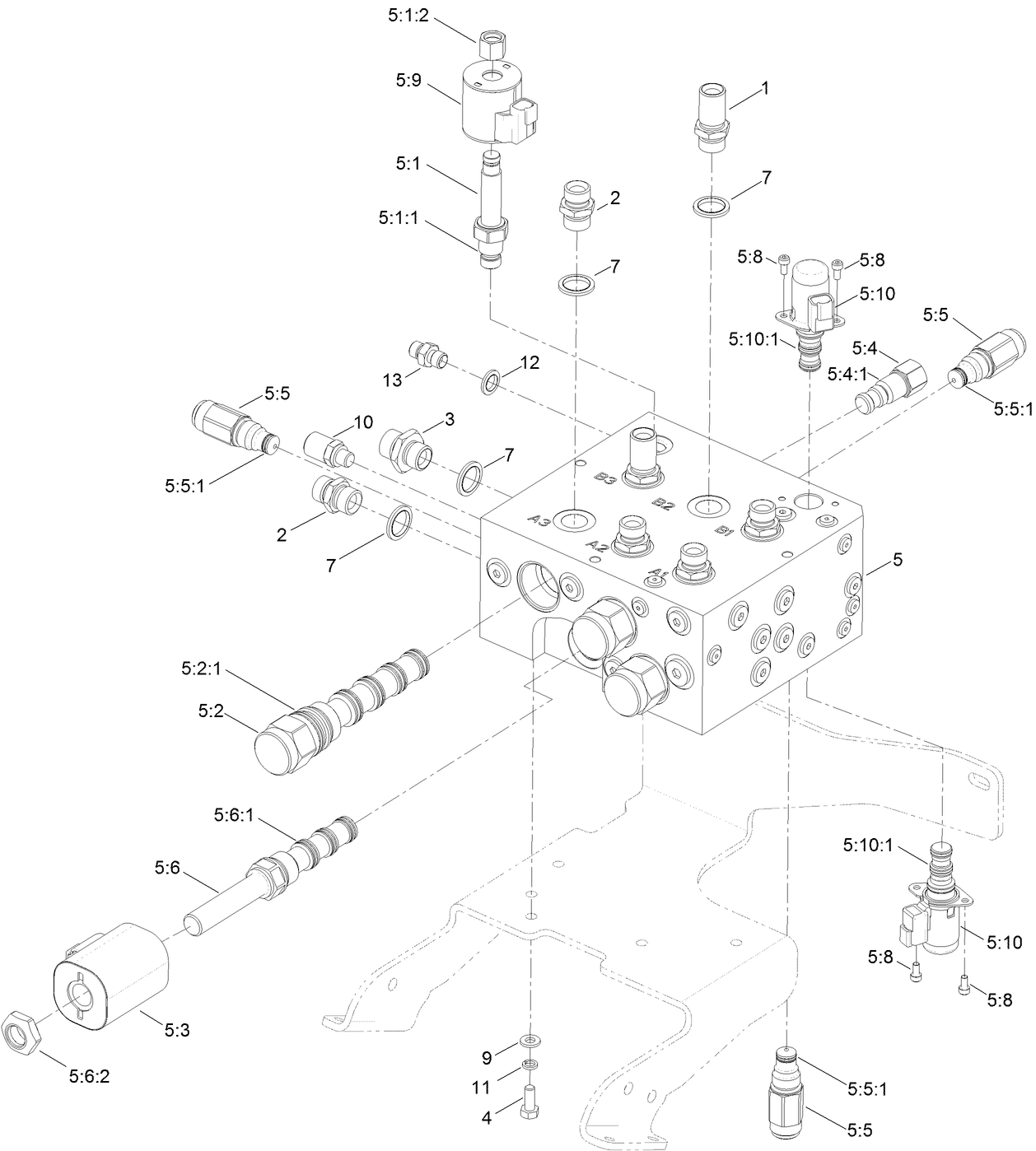 Cutter Control Maniflold