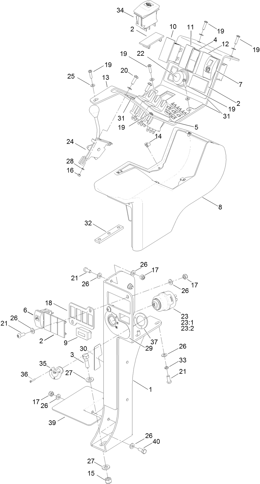 Control Panel Assembly