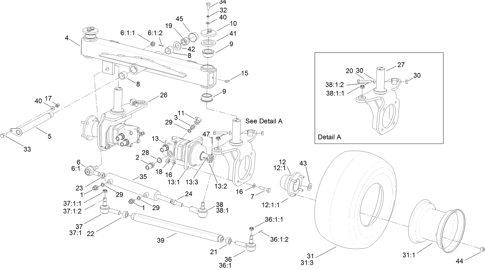 Rear Axle Assembly