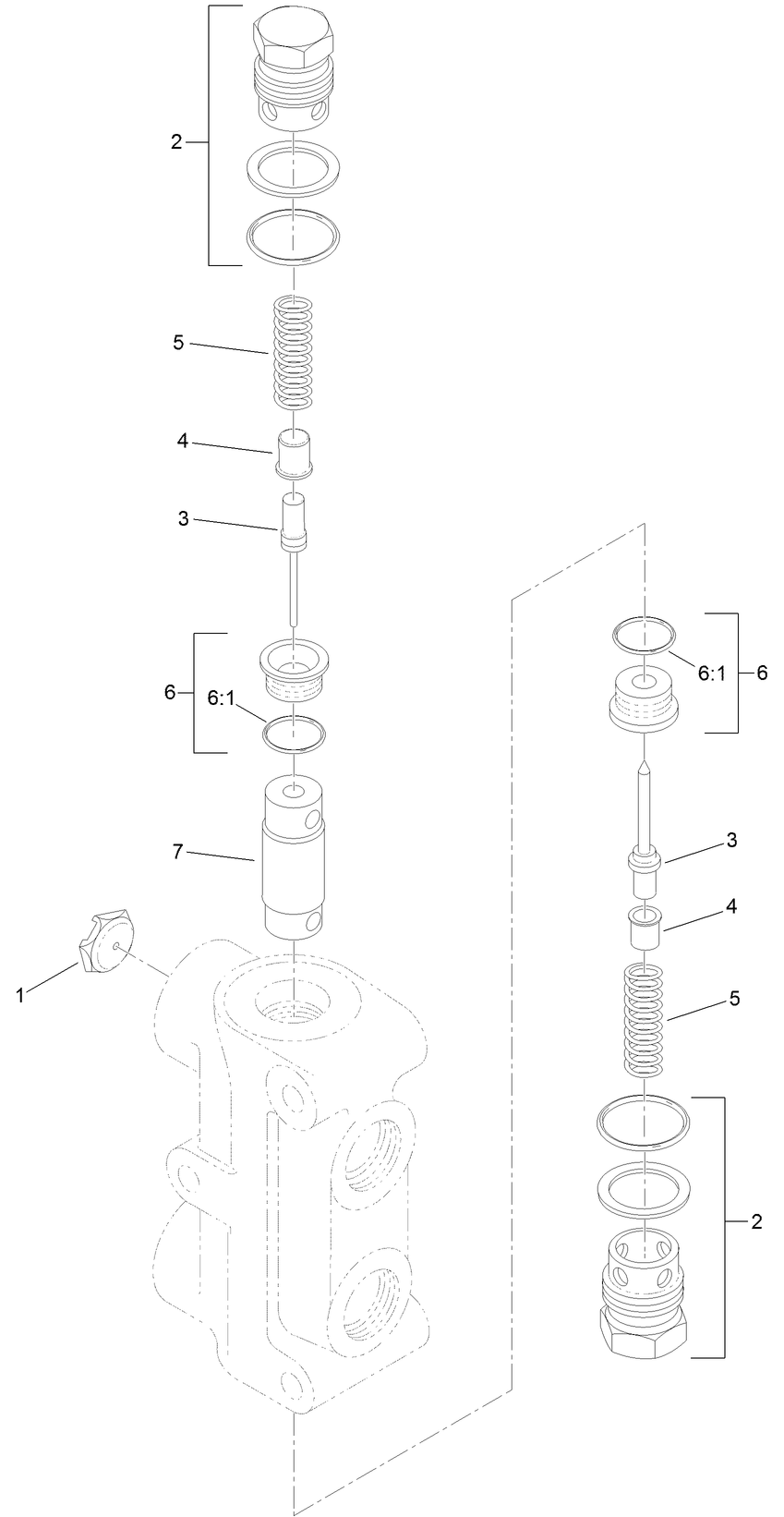 Lockout Valve Assembly No. AUH672547