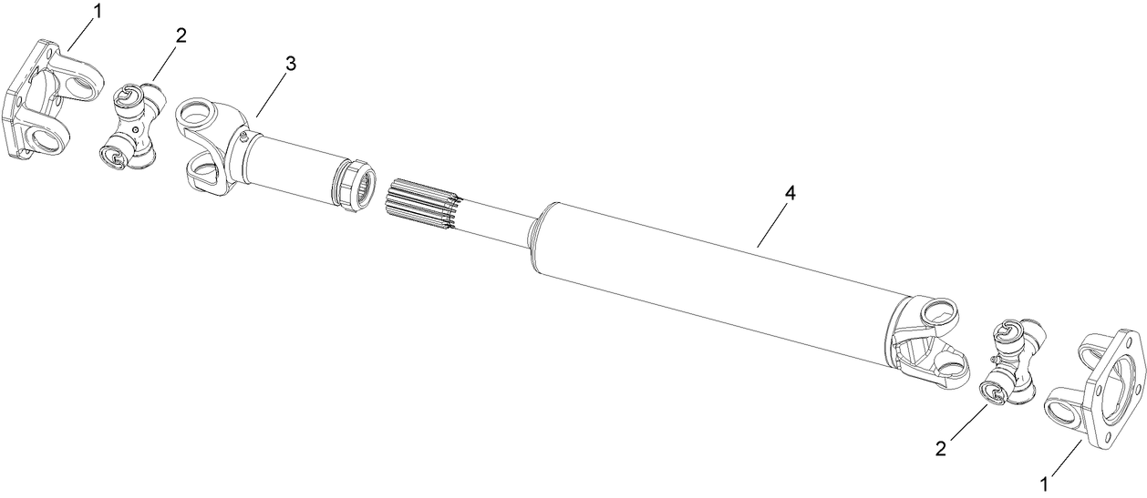 Drive Shaft Assembly No. AU126653