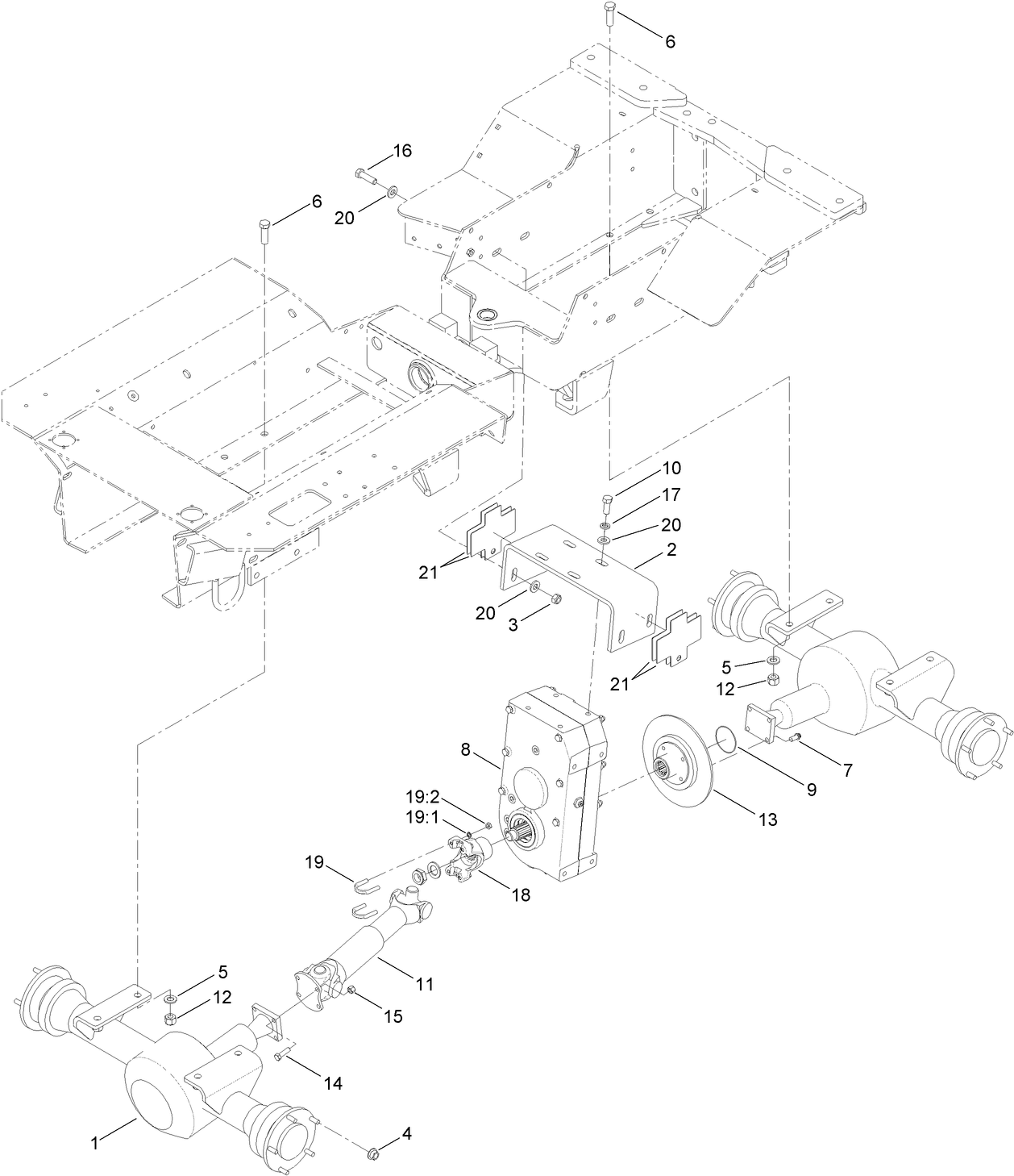 Transmission and Drive Axle Assembly