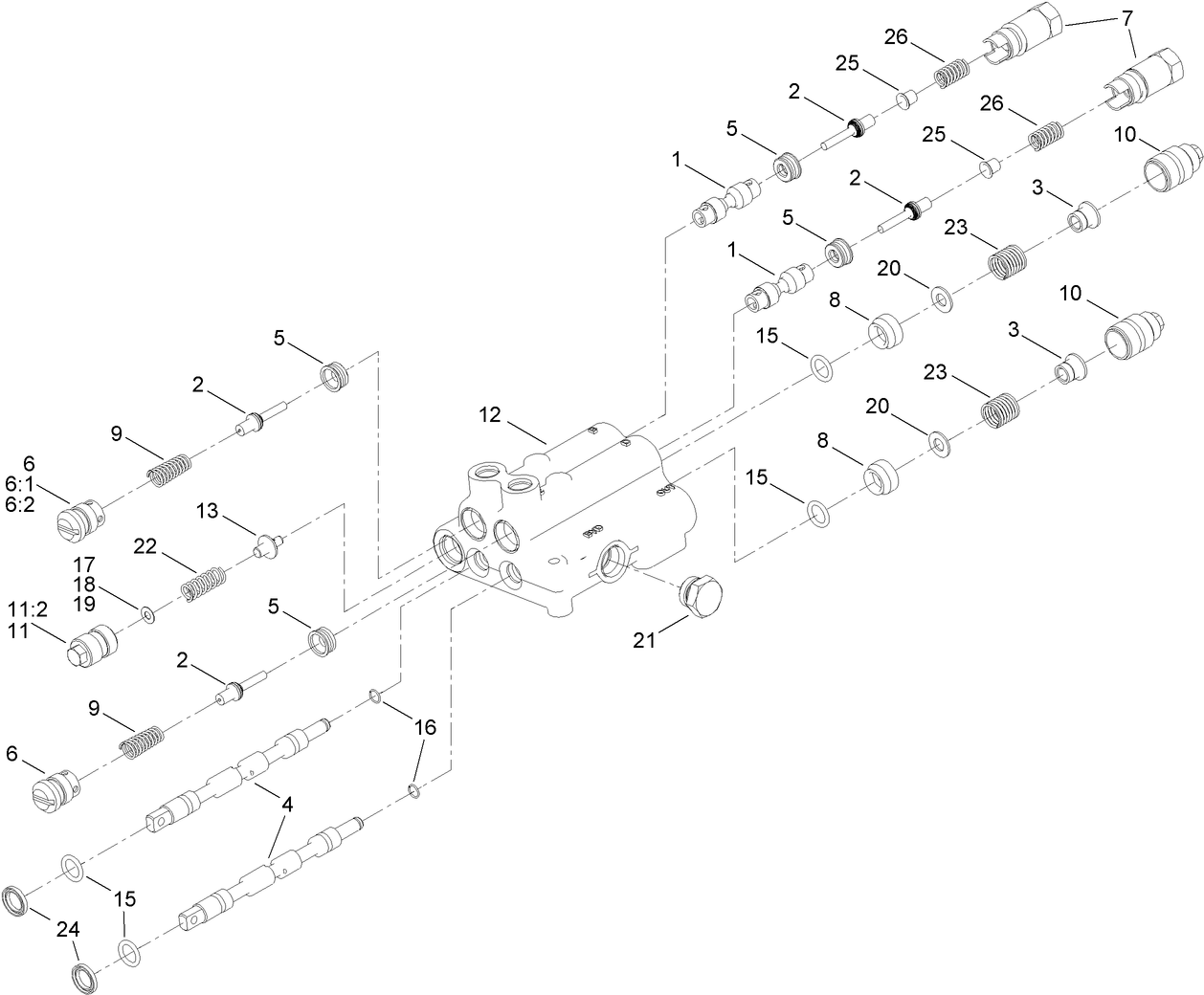Hydraulic Steering Valve Assembly No. AU407213A1