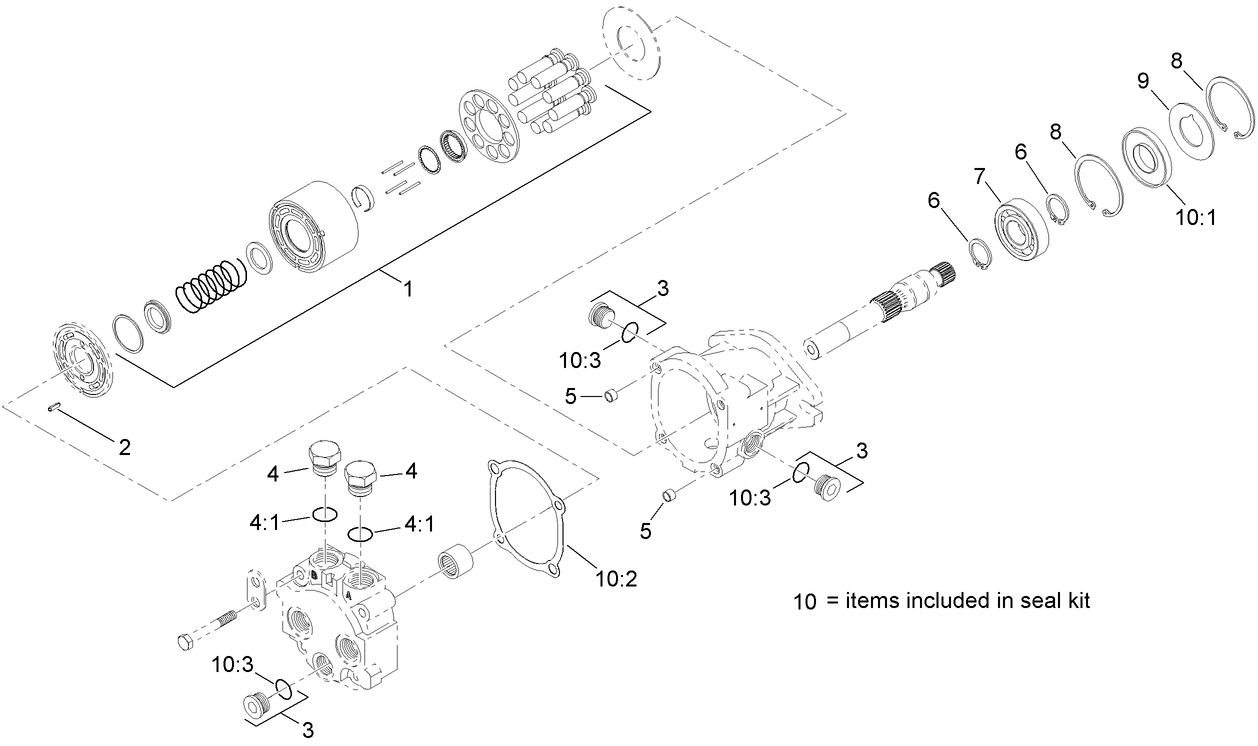 Hydraulic Piston Motor Assembly No. AU239920A2
