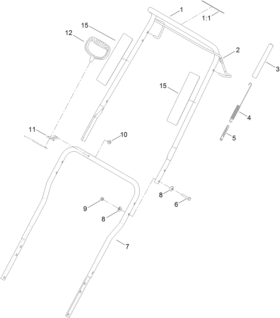 Upper Handle Assembly