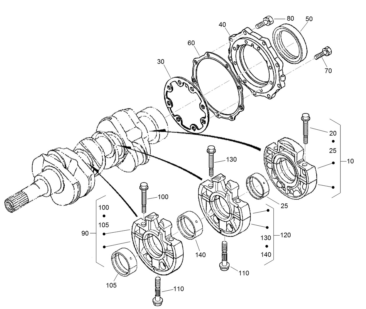 Main Bearing Case Assembly