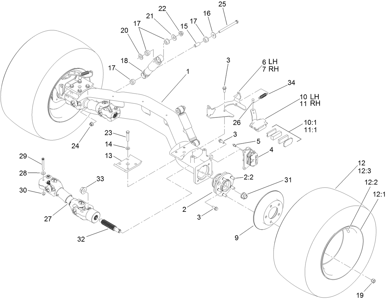 Rear Axle Assembly