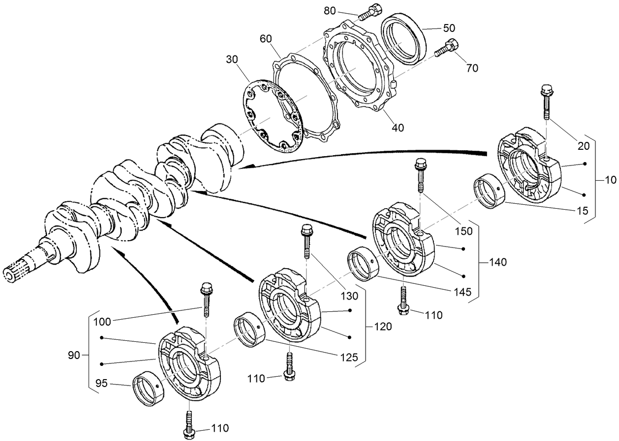 Main Bearing Case Assembly