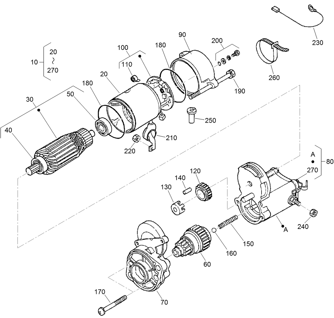 Starter (Component Part) Assembly