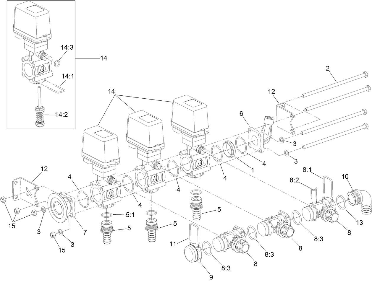 Boom Manifold Assembly No. 125-0616