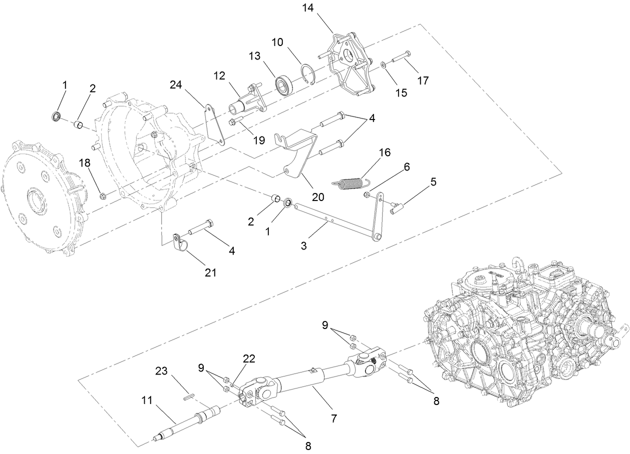 Driveshaft Connection Assembly