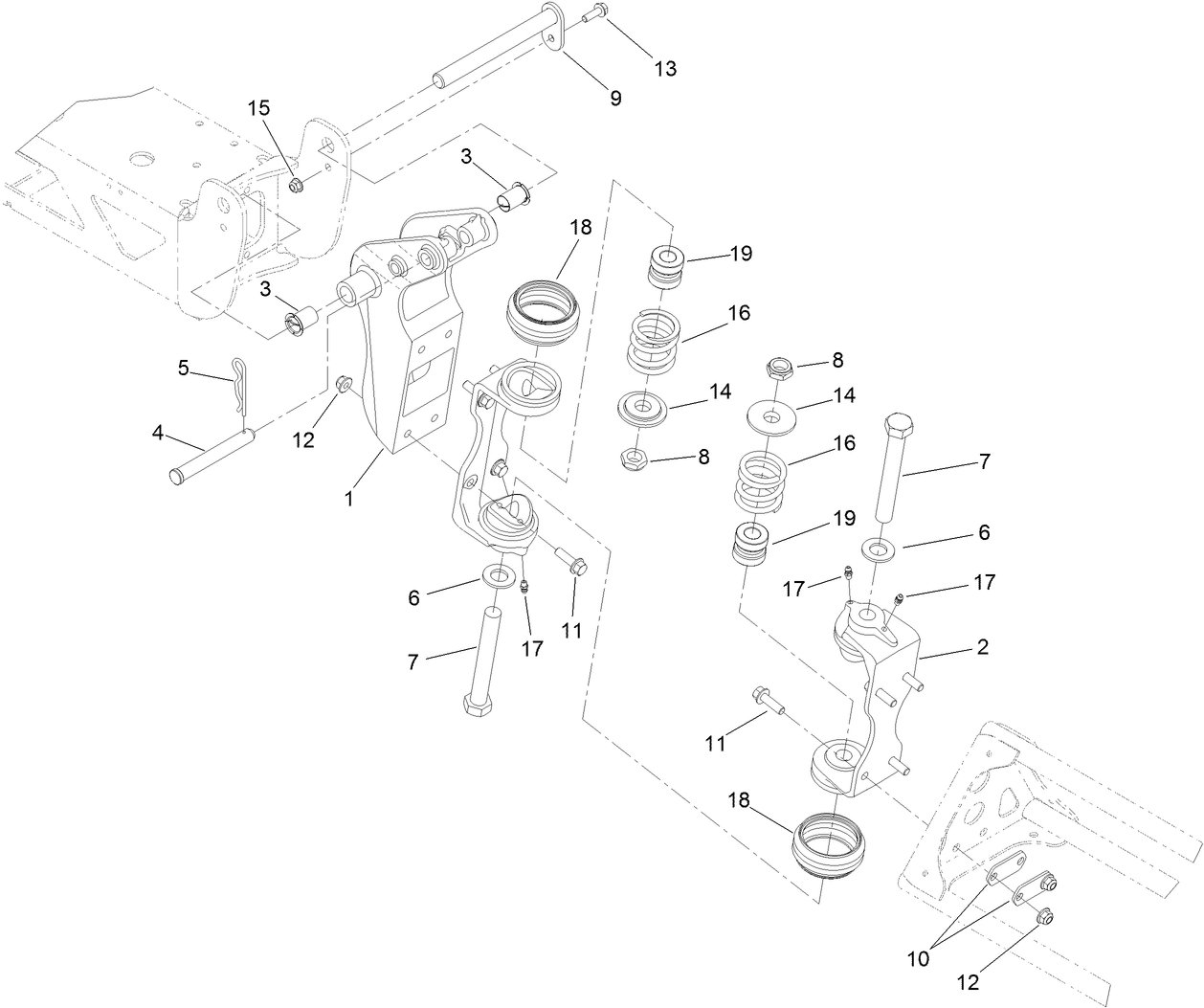 Boom Mounting Assembly