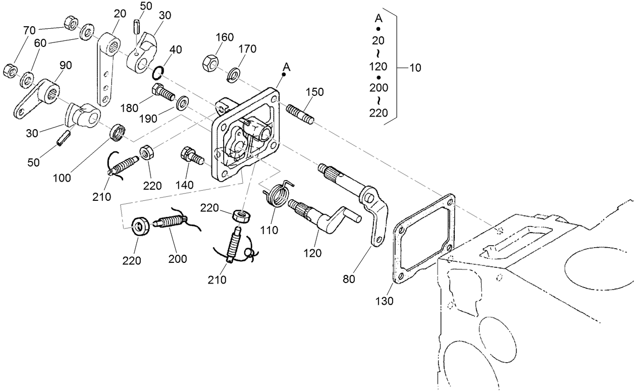 Speed Control Plate Assembly