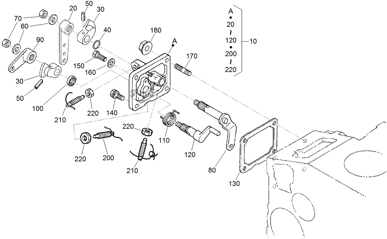 Speed Control Plate Assembly