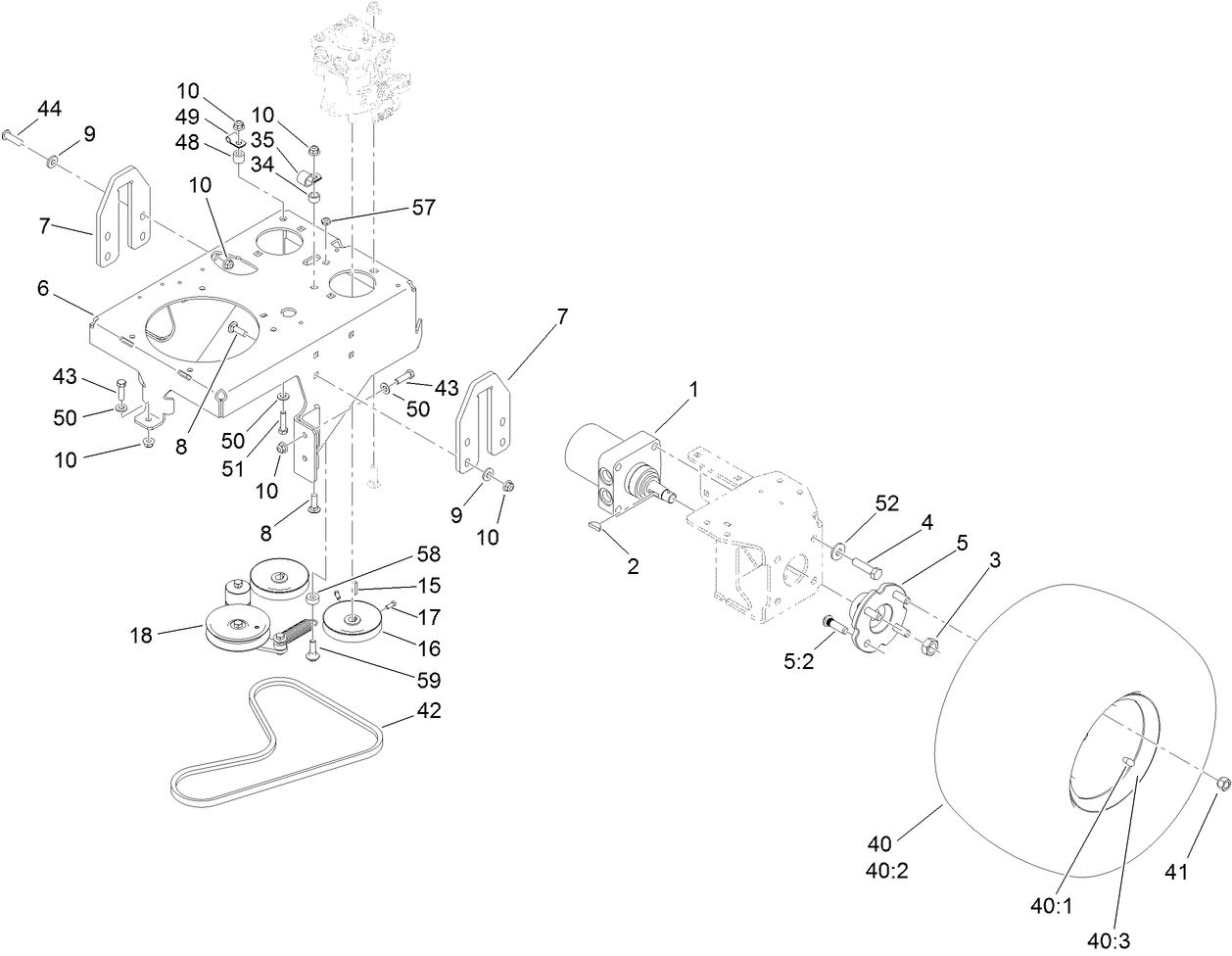 Ground Drive Assembly