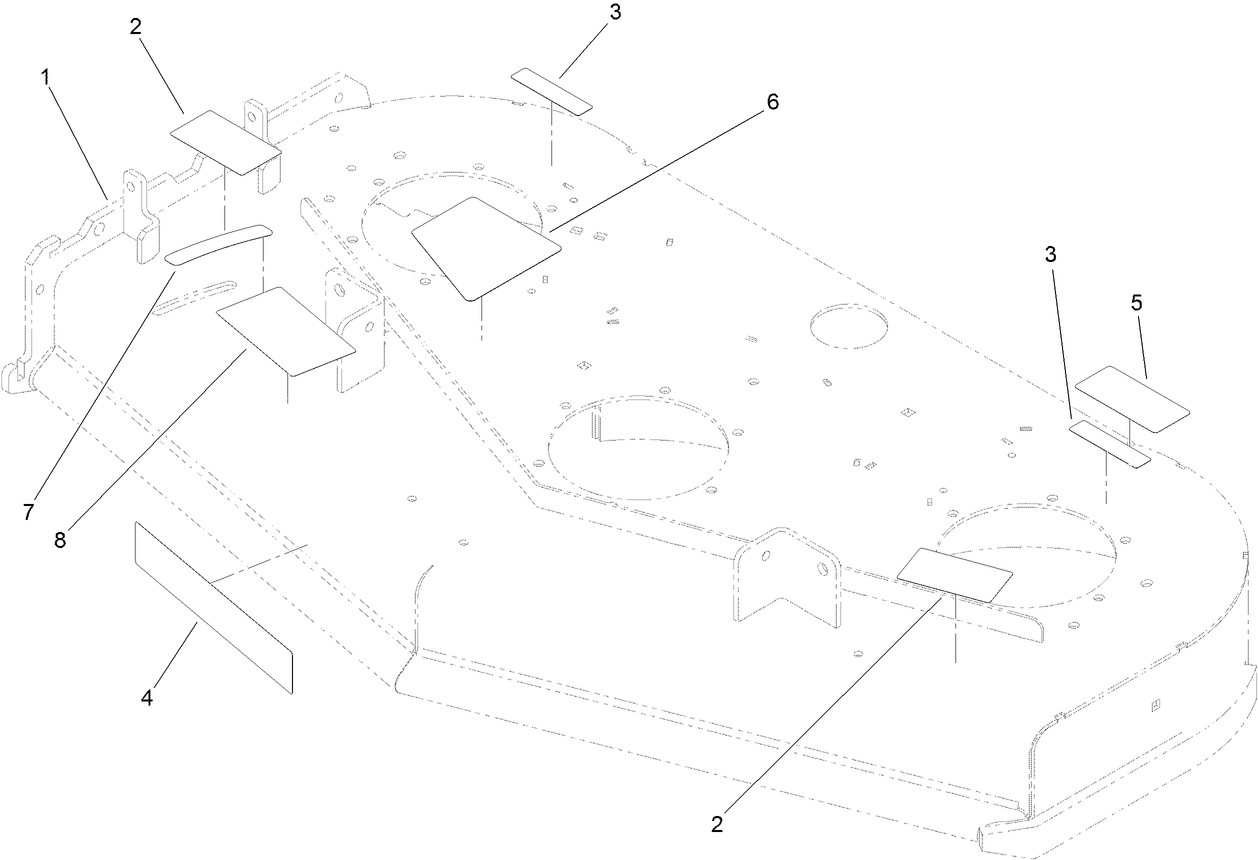Deck Decal Assembly No. 120-6403