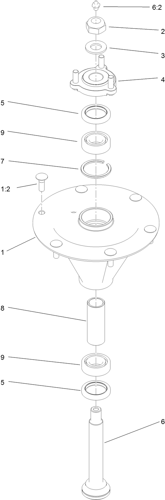 Spindle Assembly No. 119-8560