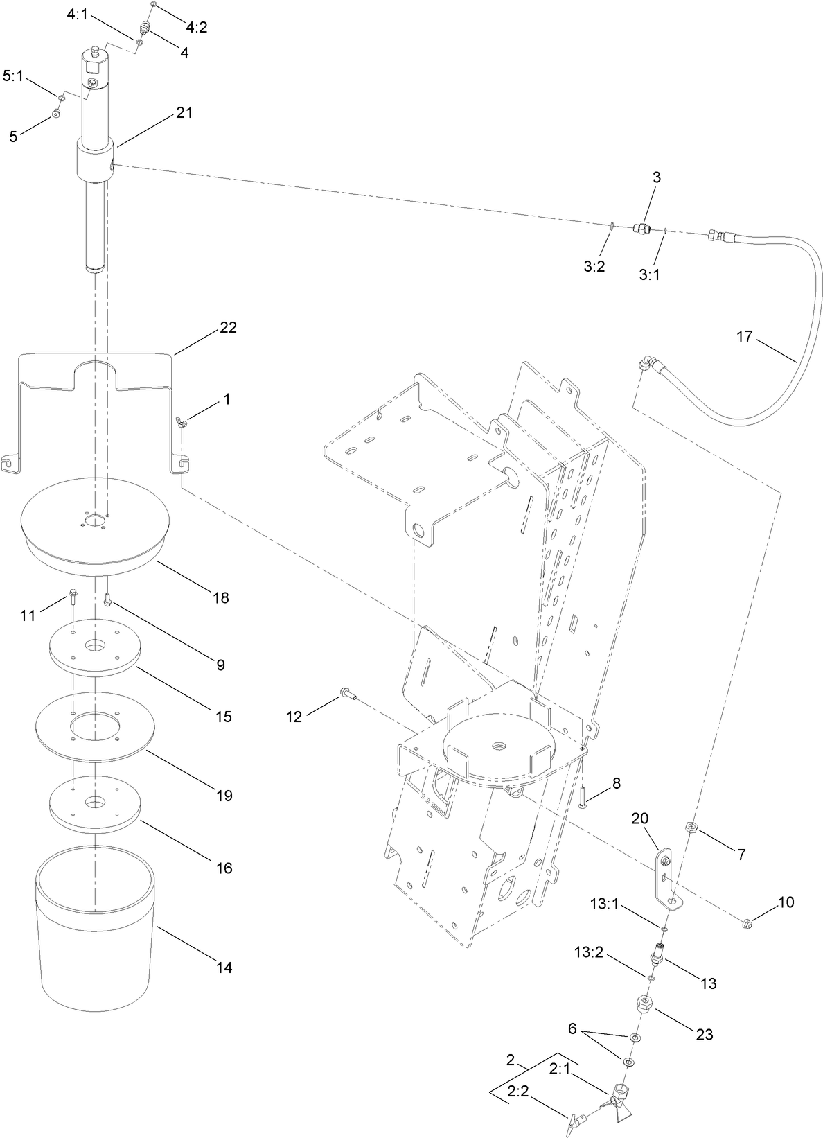 Tool Joint Lube Applicator Assembly