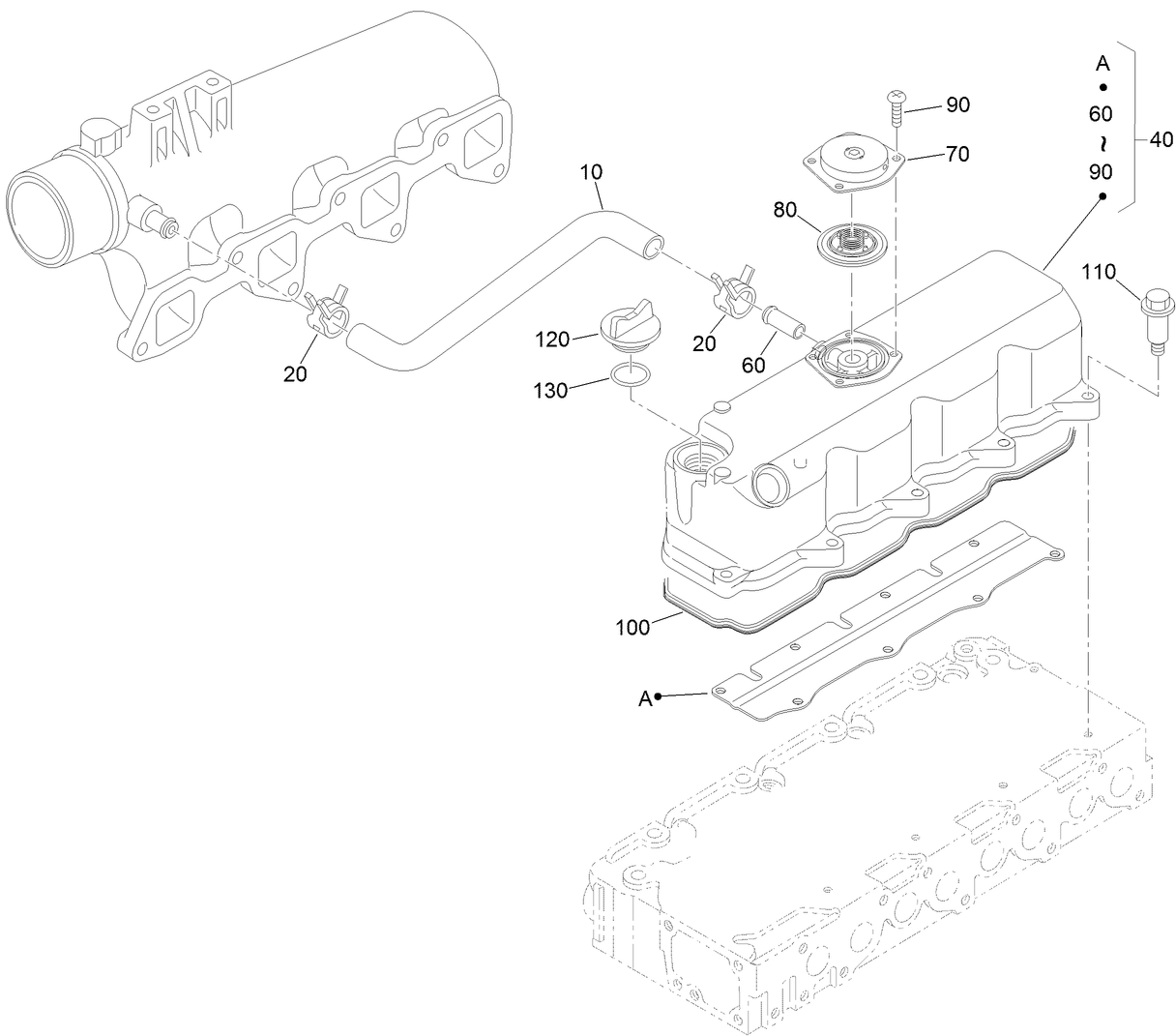 Cylinder Head Cover Assembly