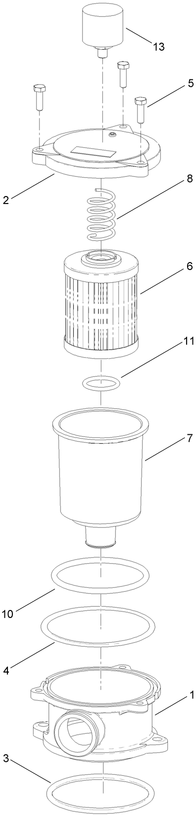 Return Filter Assembly No. ST39991
