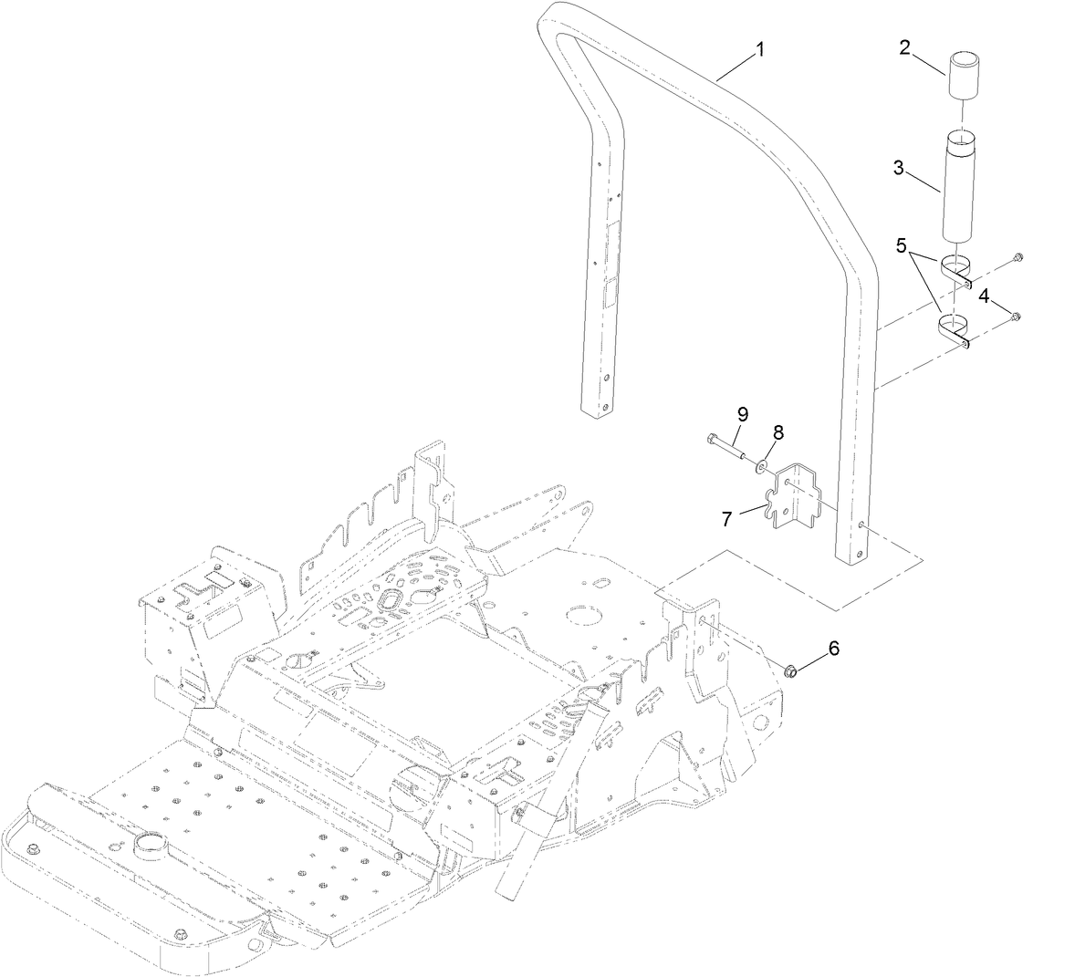 Roll-Over Protection System Assembly
