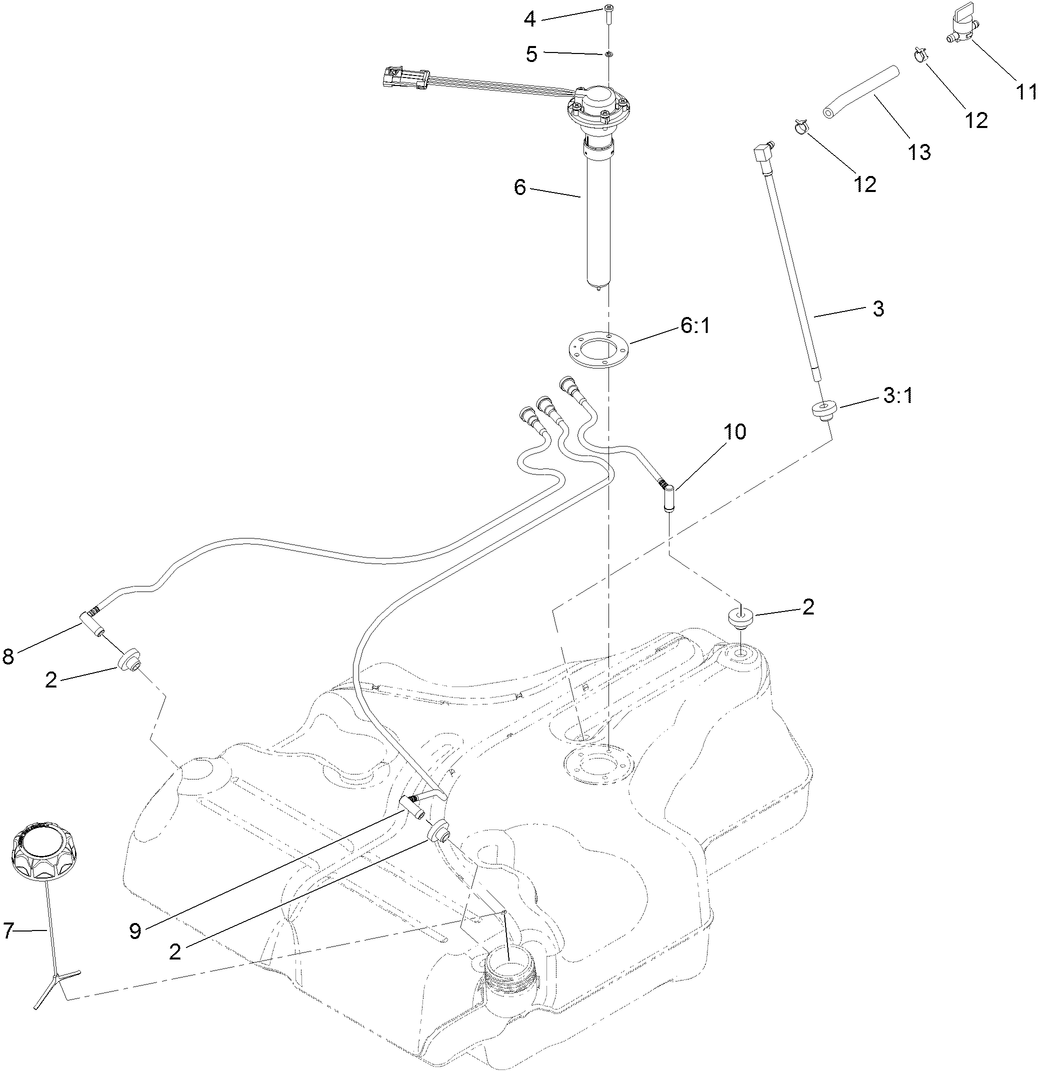 Fuel Tank Assembly No. 116-3979
