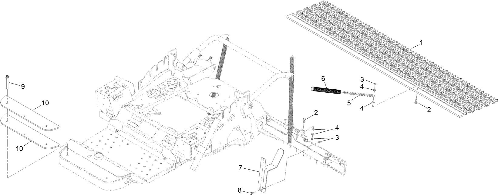 Finish Drag Kit Assembly