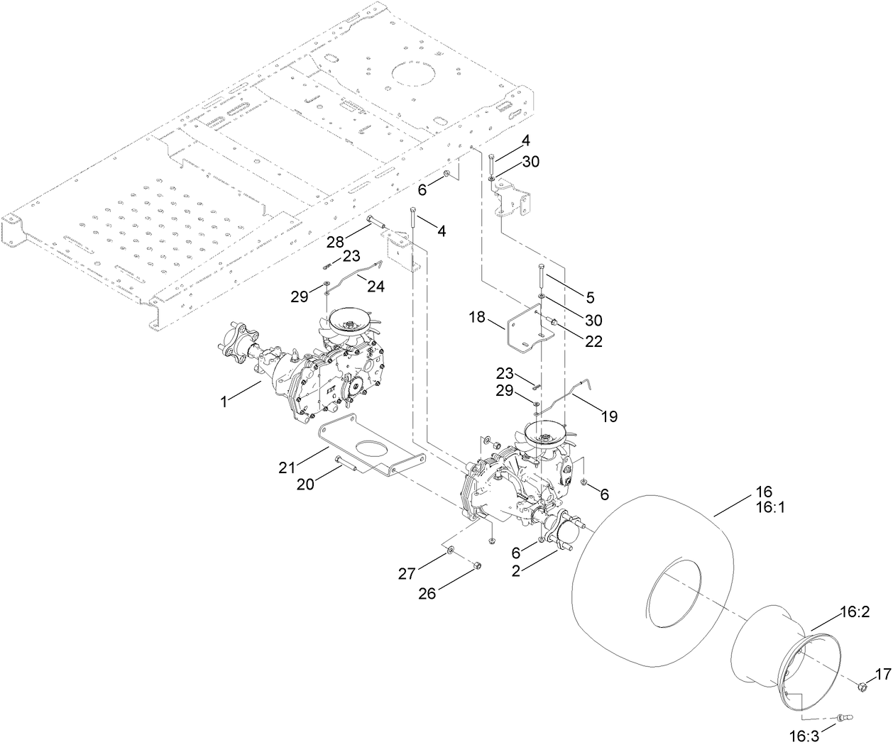 Hydro Transaxle Assembly