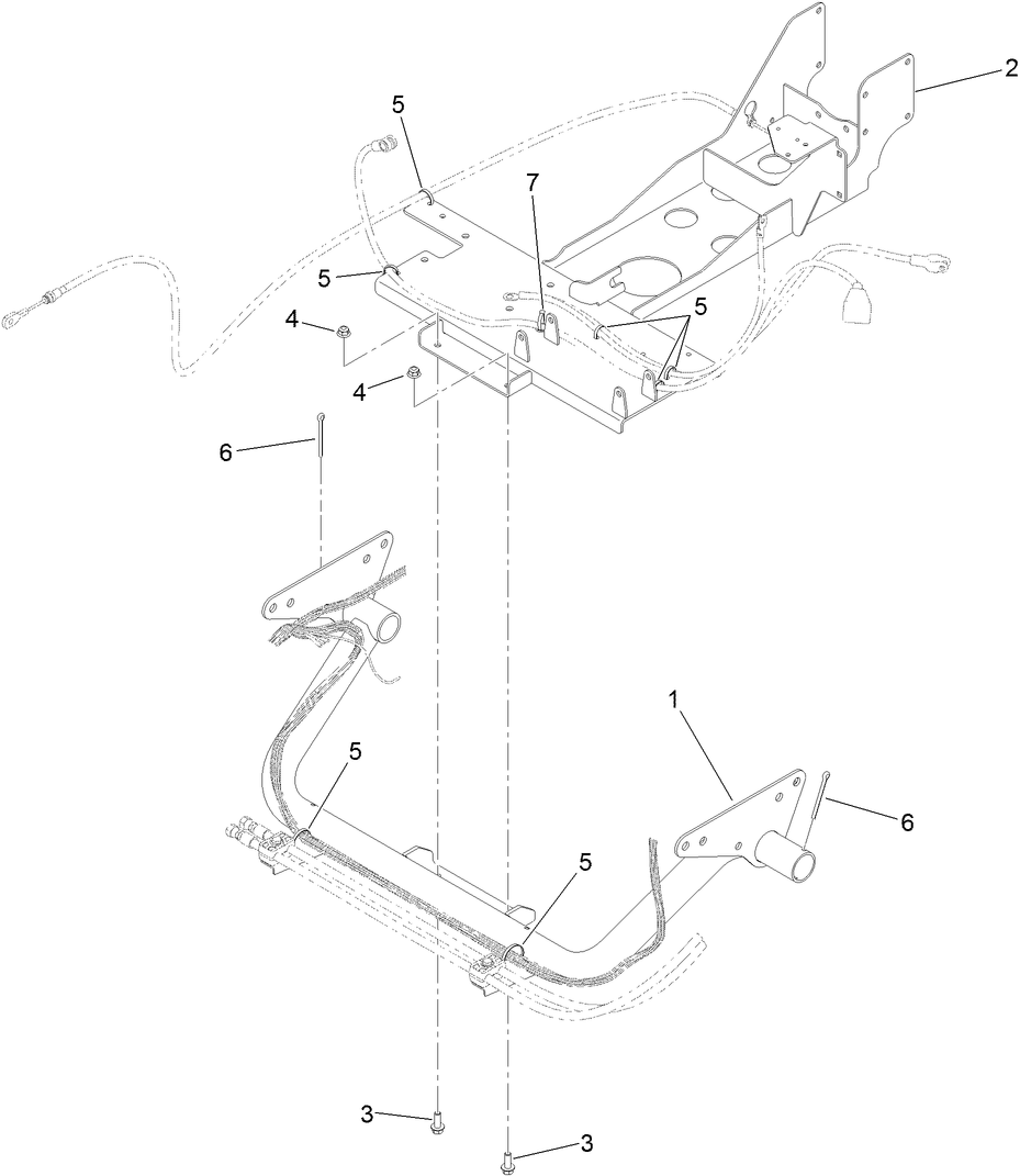 Engine and Transmission Support Assembly
