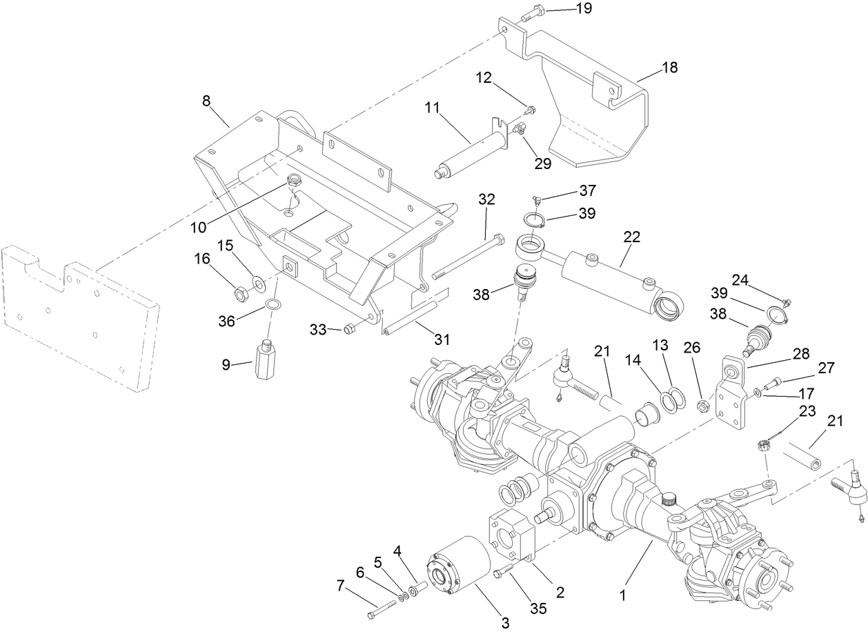 Rear Axle Assembly