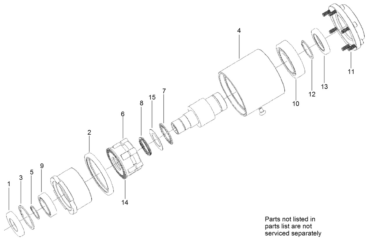 Bi-Directional Clutch Assembly No. 95-6296