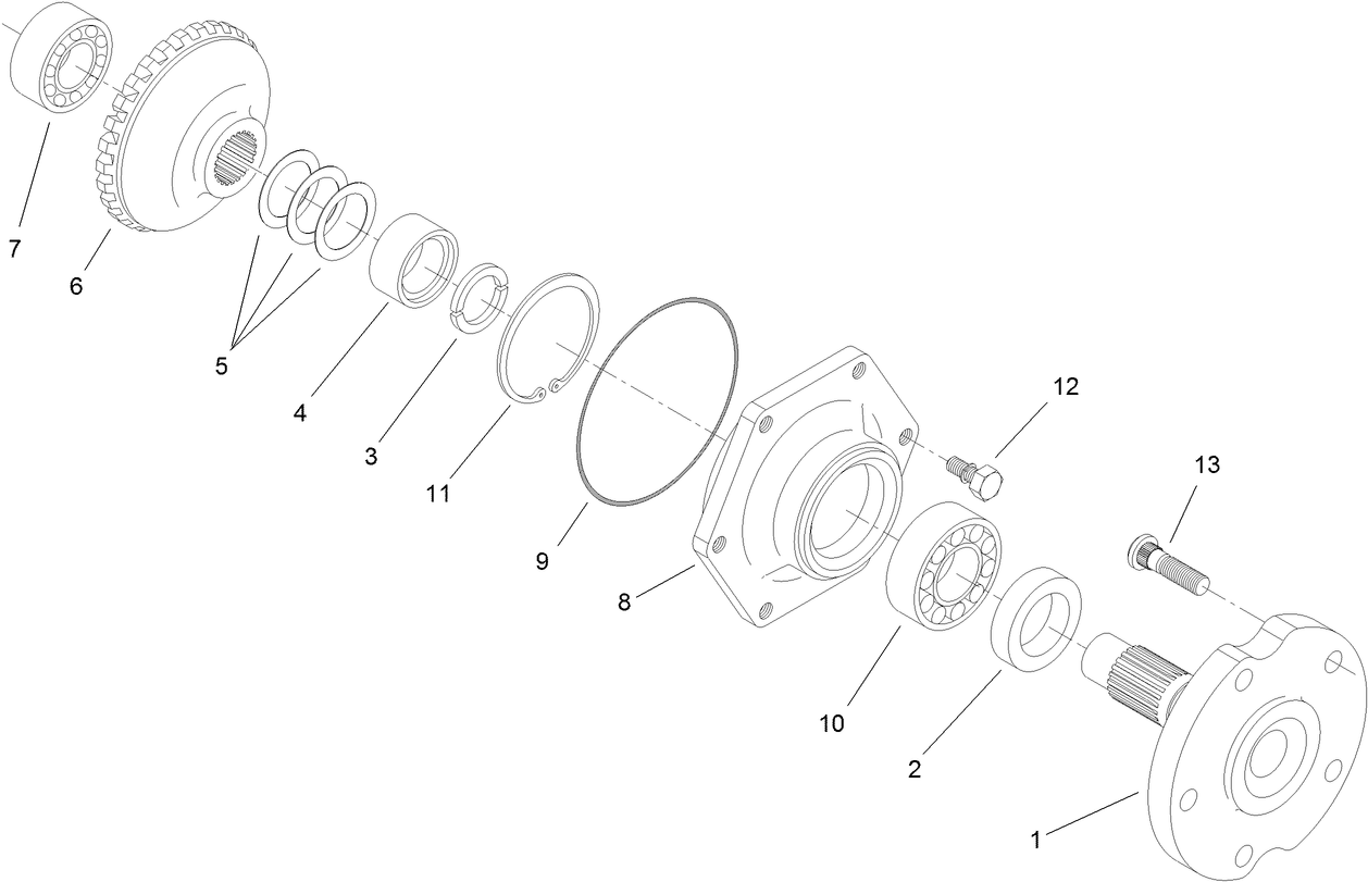 Axle Assembly  Rear Axle Assembly No. 106-1120