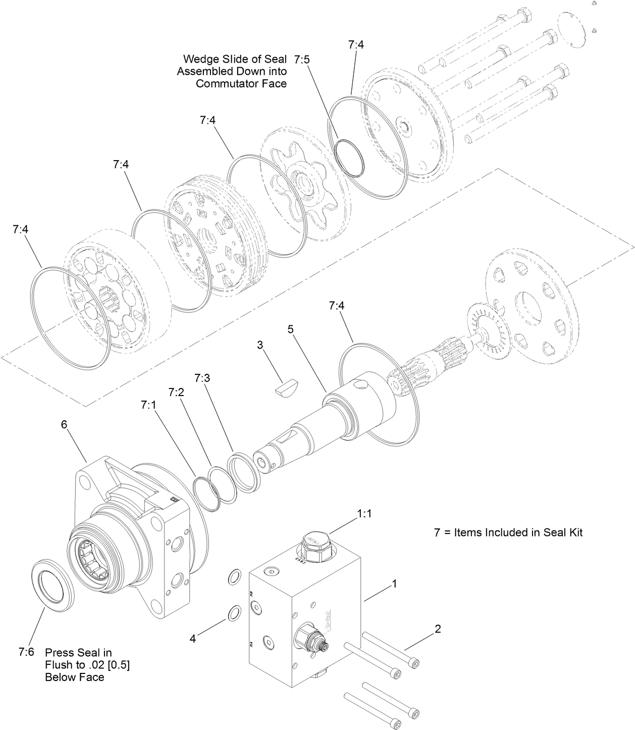 Hydraulic Motor Assembly No. 119-4557