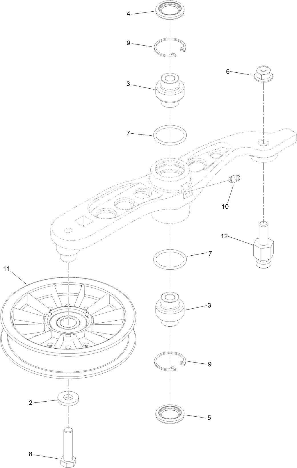 Pump Idler Assembly No. 116-1255