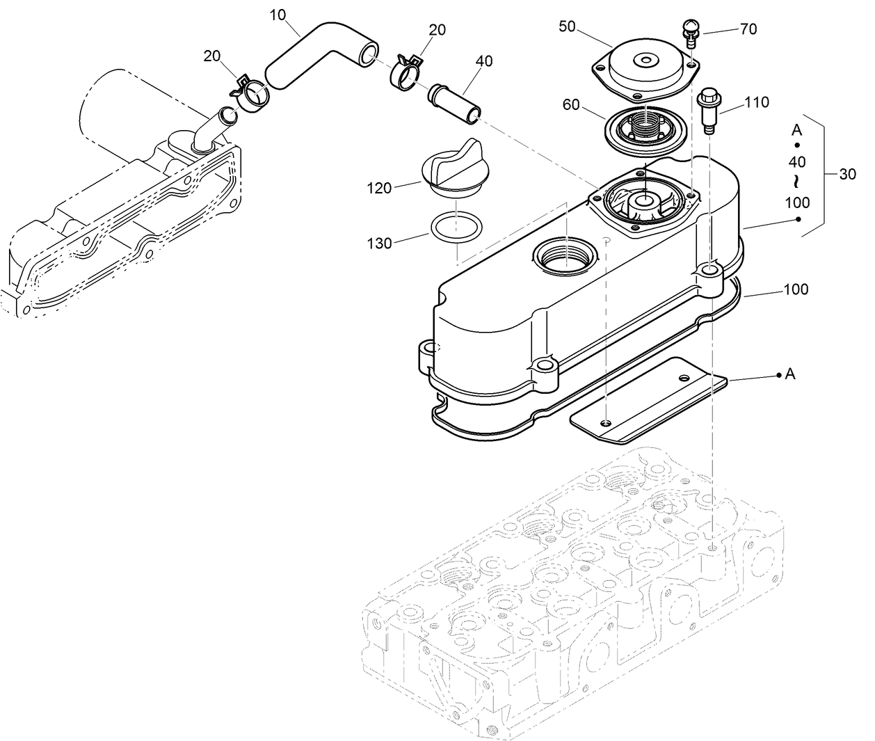 Cylinder Head Cover Assembly