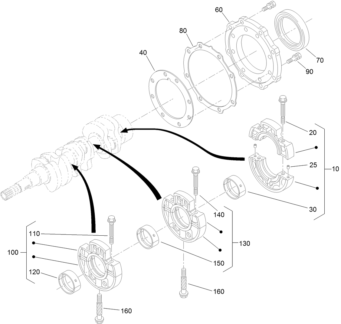 Main Bearing Case Assembly