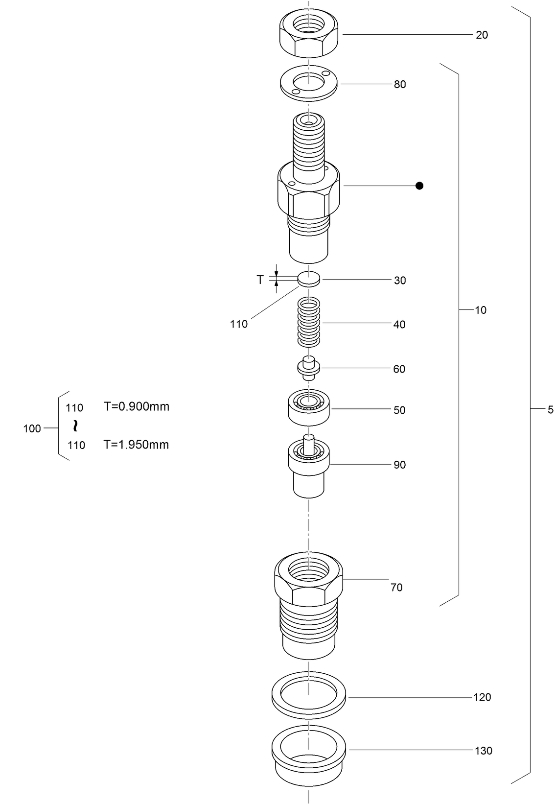 Nozzle Holder Assembly