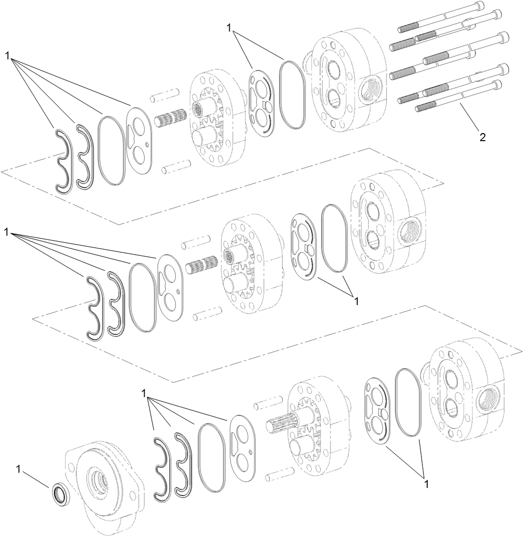 Triple Pump Assembly No. 114-4840