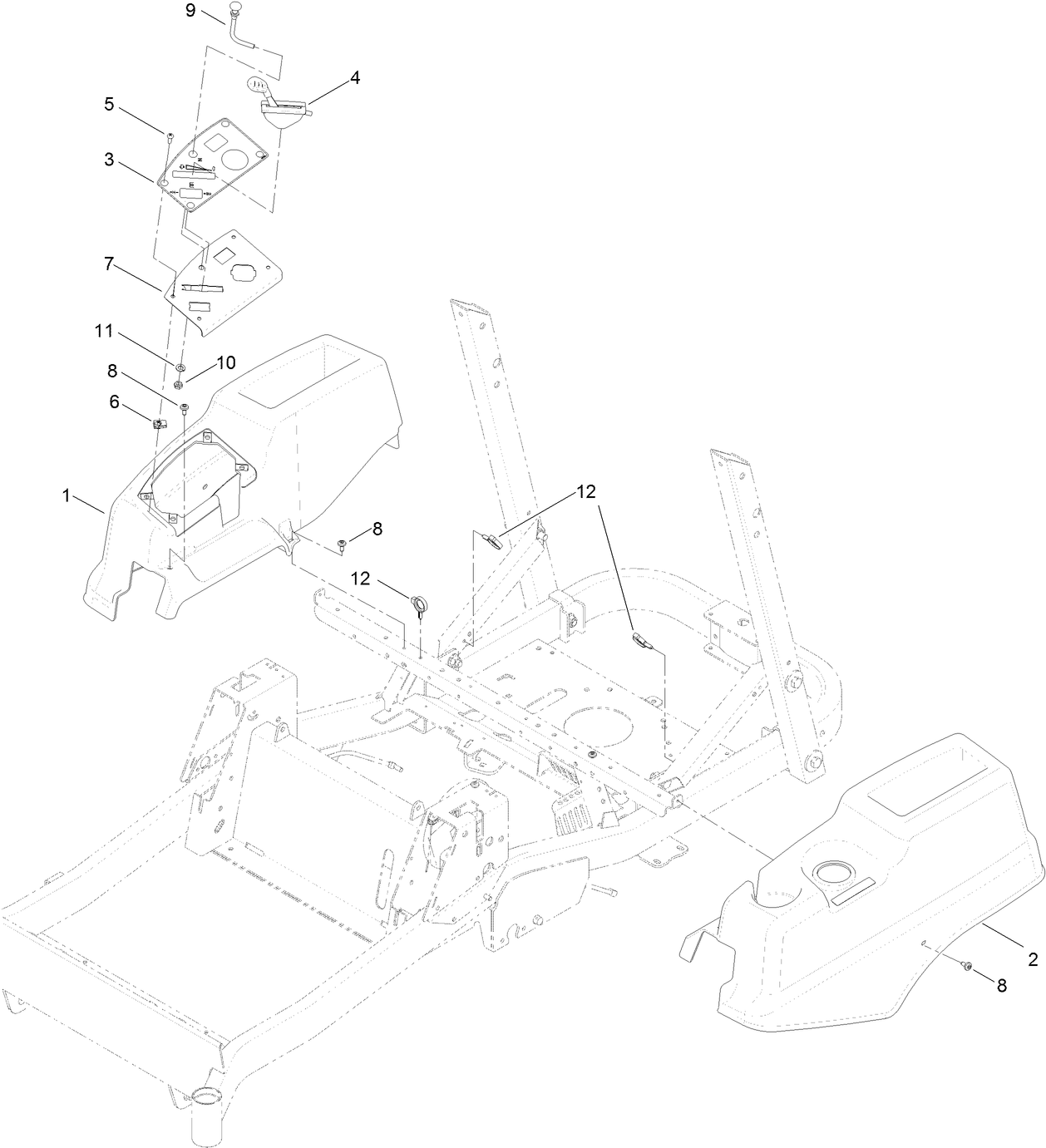 Parts – TITAN ZX 6000 Zero-Turn-Radius Riding Mower | Toro